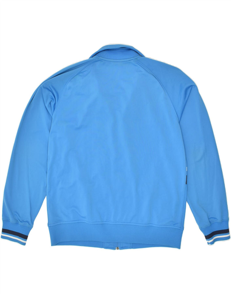 NIKE Mens Tracksuit Top Jacket UK 38/40 Medium Blue Polyester | Vintage Nike | Thrift | Second-Hand Nike | Used Clothing | Messina Hembry 