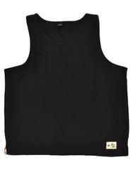 C&A Mens Vest Top XL Black Polyester