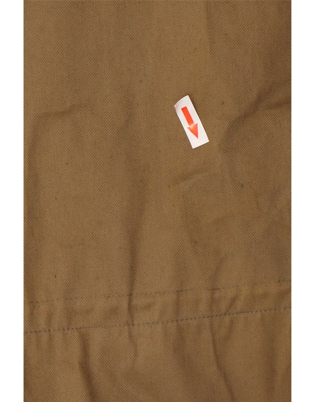 Vintage Mens Hooded Windbreaker Coat IT 56 3XL Khaki
