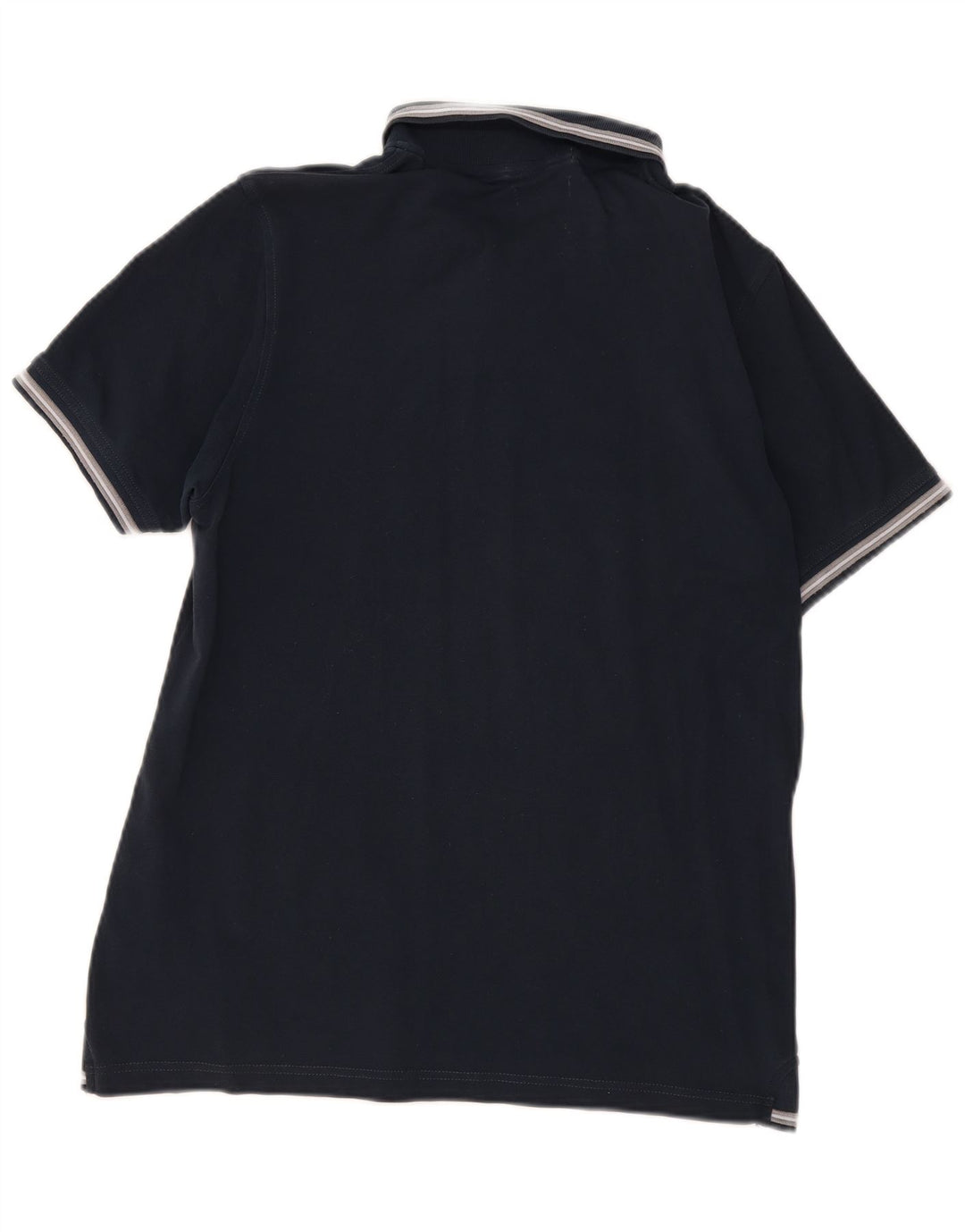 Marlboro Classics Mens Slim Fit Polo Shirt Large Navy Blue