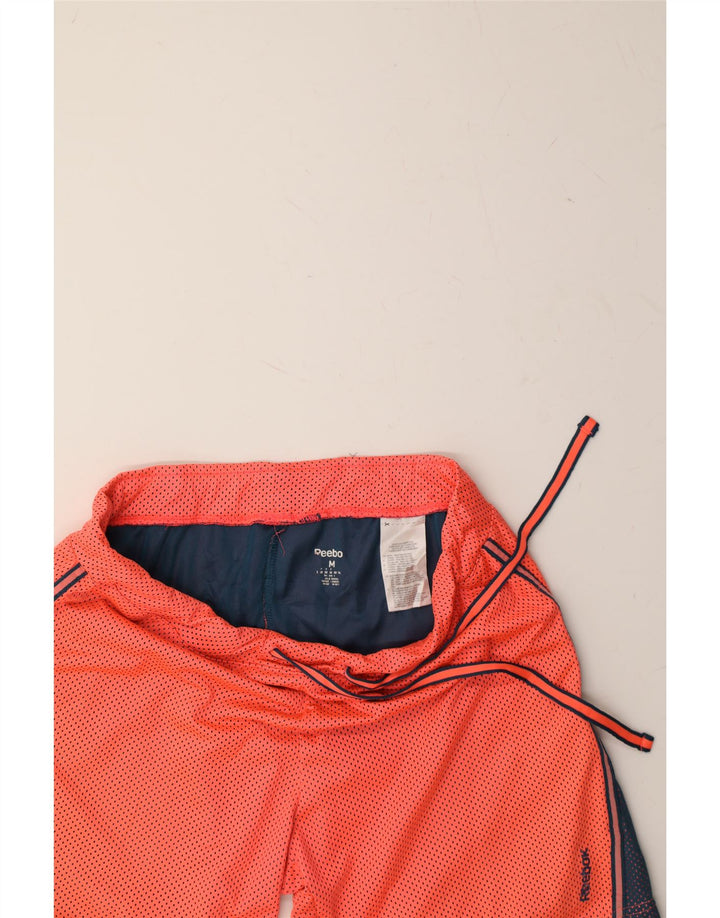 REEBOK Womens Sport Shorts UK 12 Medium Red Polka Dot Polyester Vintage Reebok and Second-Hand Reebok from Messina Hembry 