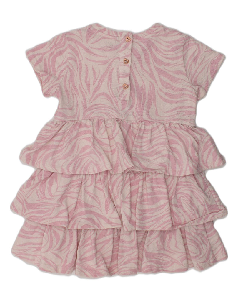 TED BAKER Girls Tiered Dress 2-3 Years Pink Cotton | Vintage Ted Baker | Thrift | Second-Hand Ted Baker | Used Clothing | Messina Hembry 