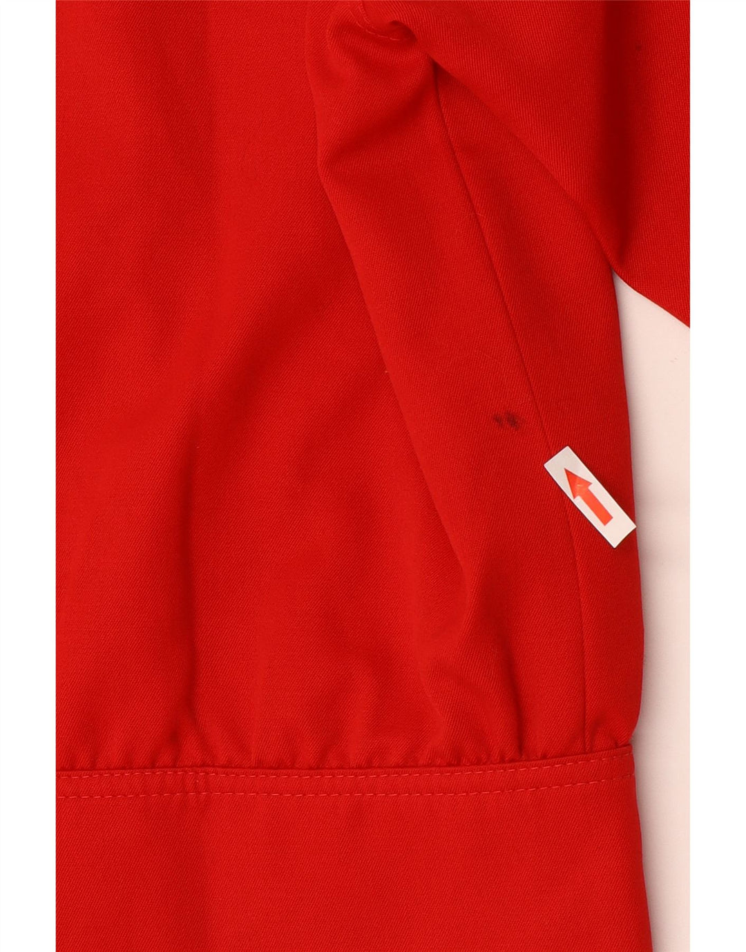 Vintage Womens Double Breasted Bomber Jacket IT 42 Medium Red Wool