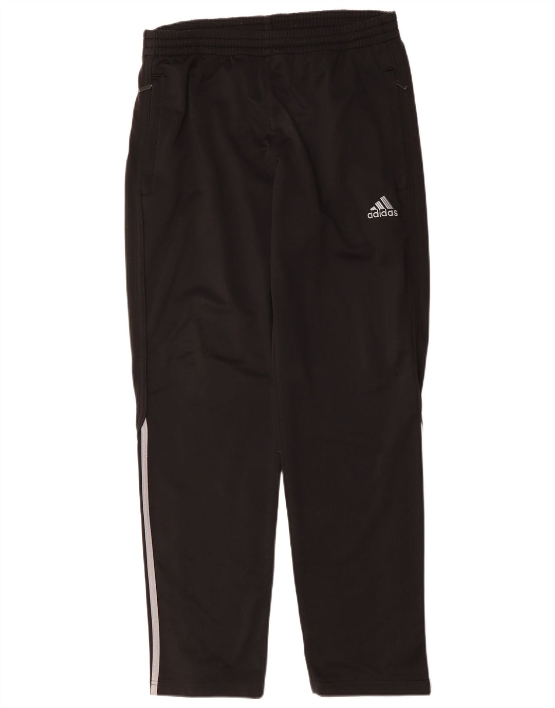 Adidas Mens Tracksuit Trousers UK 36/38 Small Black Polyester