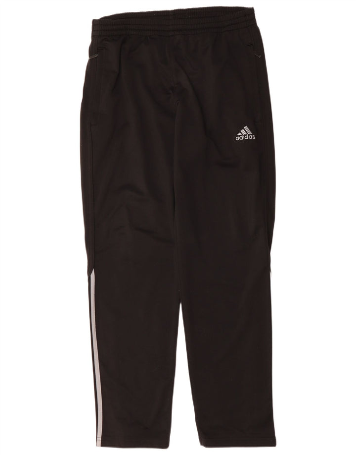 Adidas Mens Tracksuit Trousers UK 36/38 Small Black Polyester