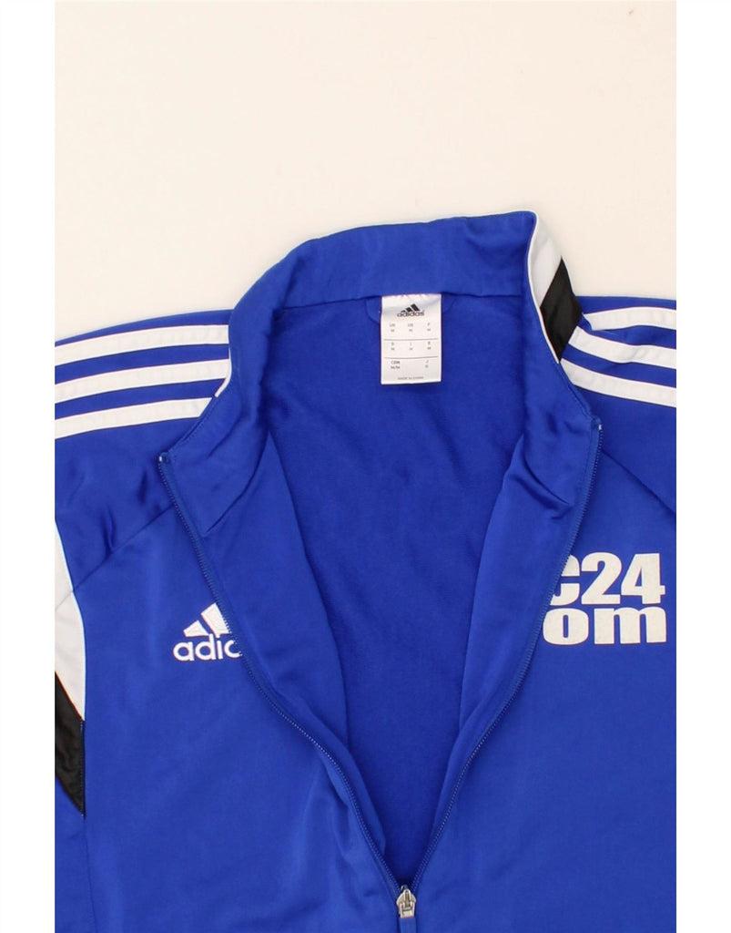 ADIDAS Mens SV Mattsies Graphic Tracksuit Top Jacket Medium Blue Vintage Adidas and Second-Hand Adidas from Messina Hembry 