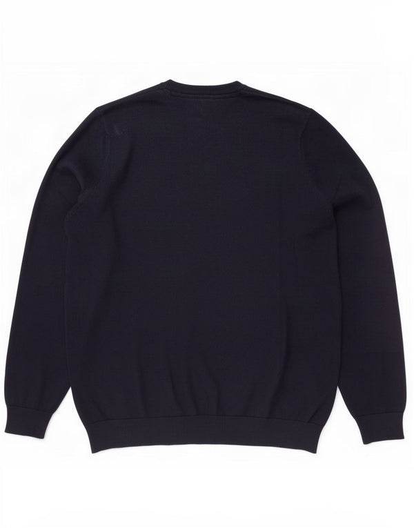 Marks & Spencer Boys V-Neck Jumper Sweater 15-16 Years Navy Blue