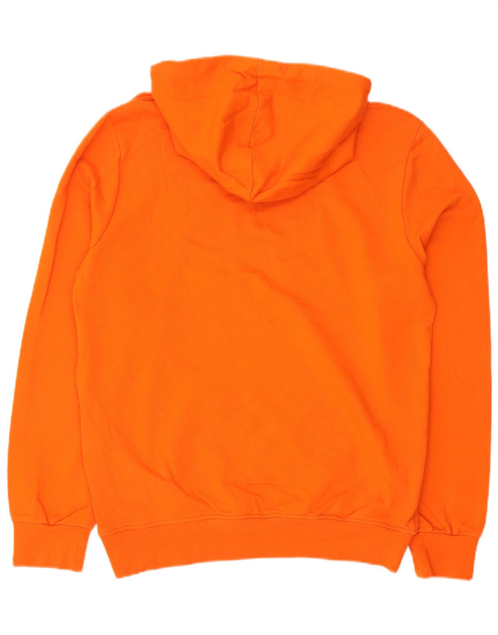 ERREA Mens Graphic Hoodie Jumper XL Orange Colourblock