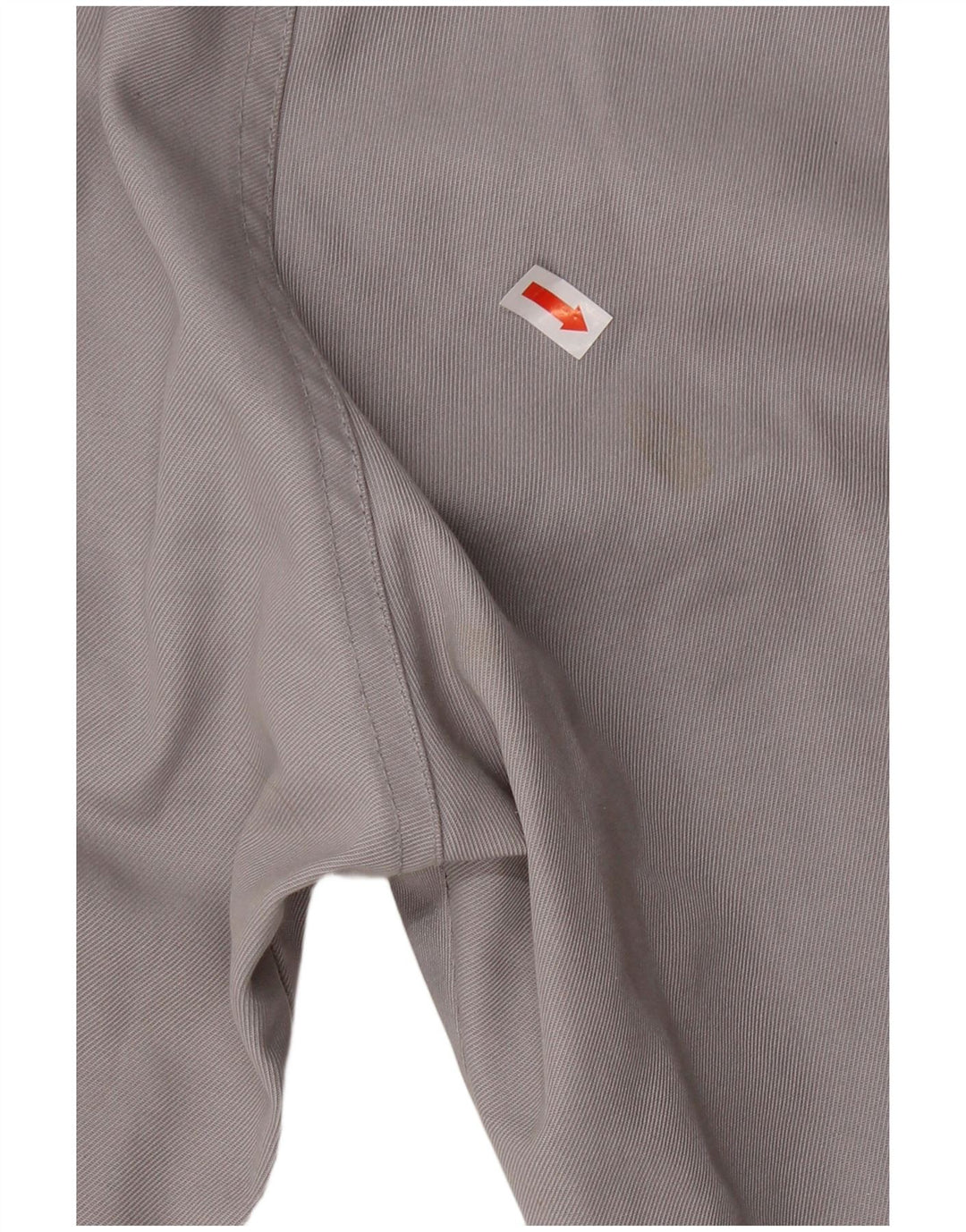 BIG STAR Mens Straight Cargo Trousers W33 L32 Grey Cotton