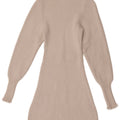 Zara Womens Long Sleeve Jumper Dress UK 8 Small White