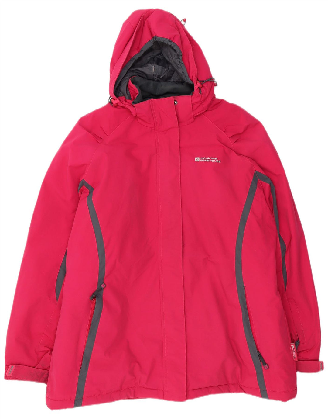 Mountain Warehouse Womens Hooded Oversized Windbreaker Jacket UK 18 XL Pink