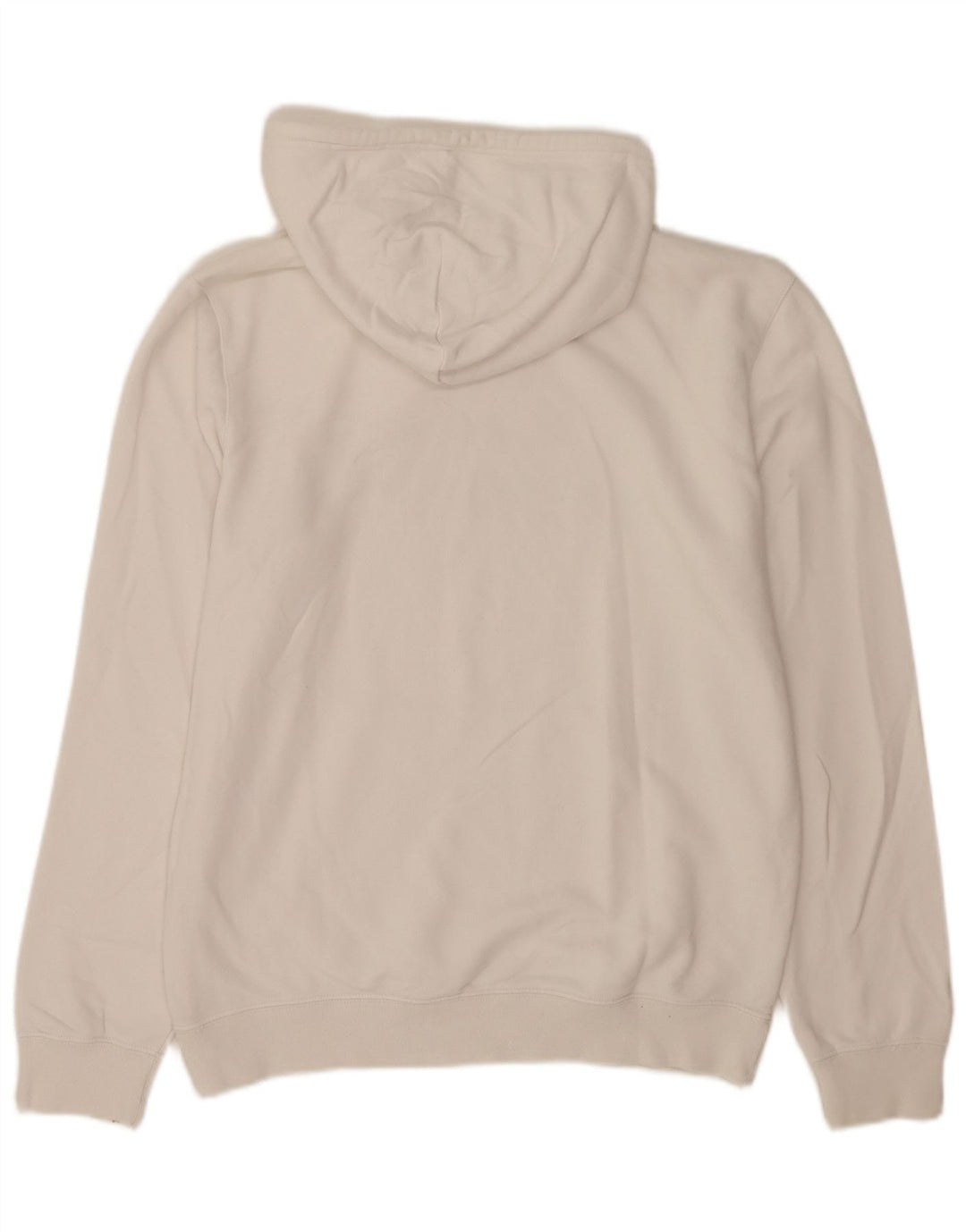 Champion Mens Graphic Hoodie Jumper Large White