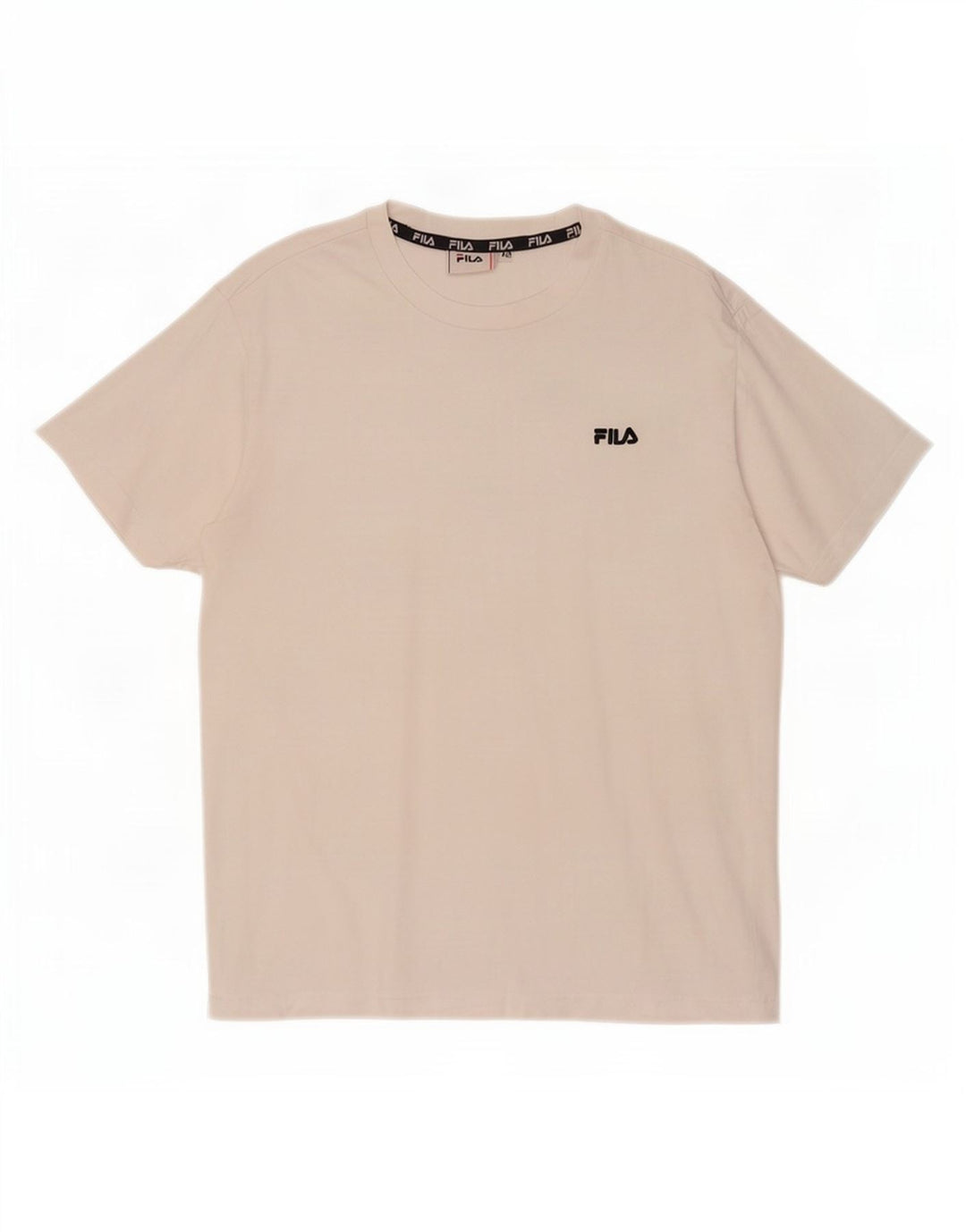 Fila Womens T-Shirt Top UK 6 XS White