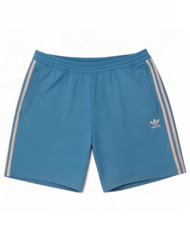 Adidas Mens Sport Shorts XL Blue Polyester