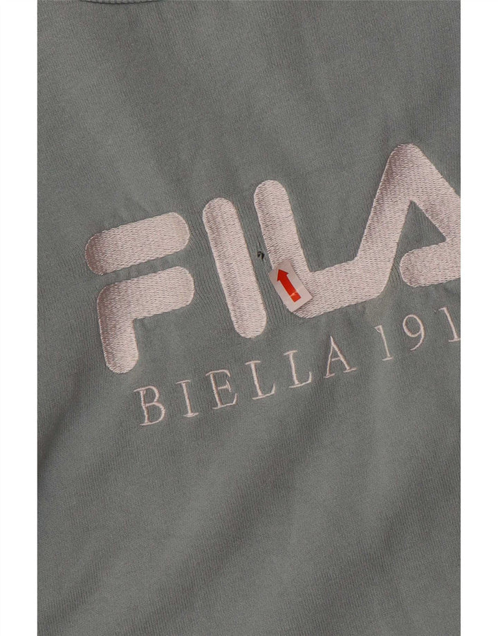 Fila Girls 15-16 Years Blue Colourblock Polyester