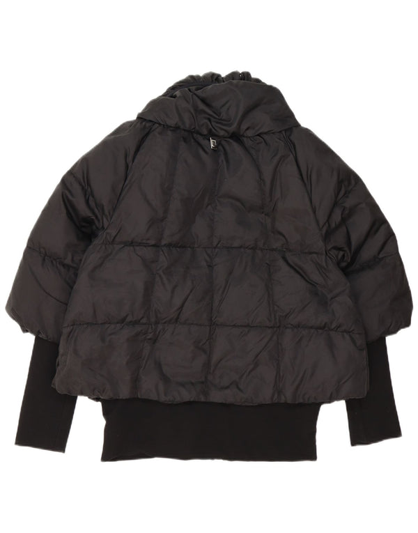 Liu Jo Womens Padded Jacket IT 42 Medium Black Polyester