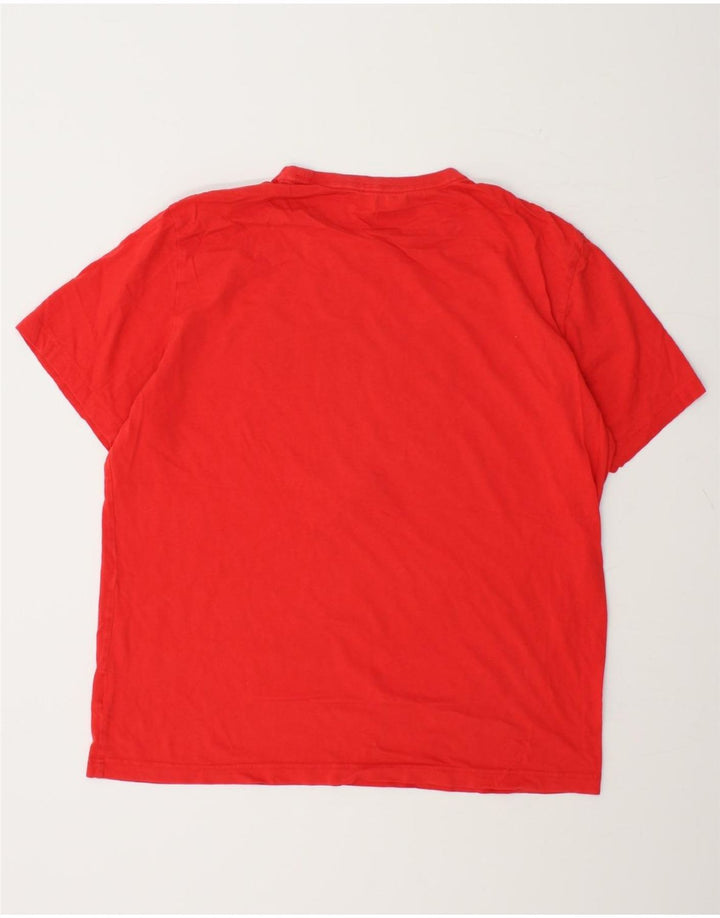 PUMA Mens Graphic T-Shirt Top Small Red Cotton Vintage Puma and Second-Hand Puma from Messina Hembry 