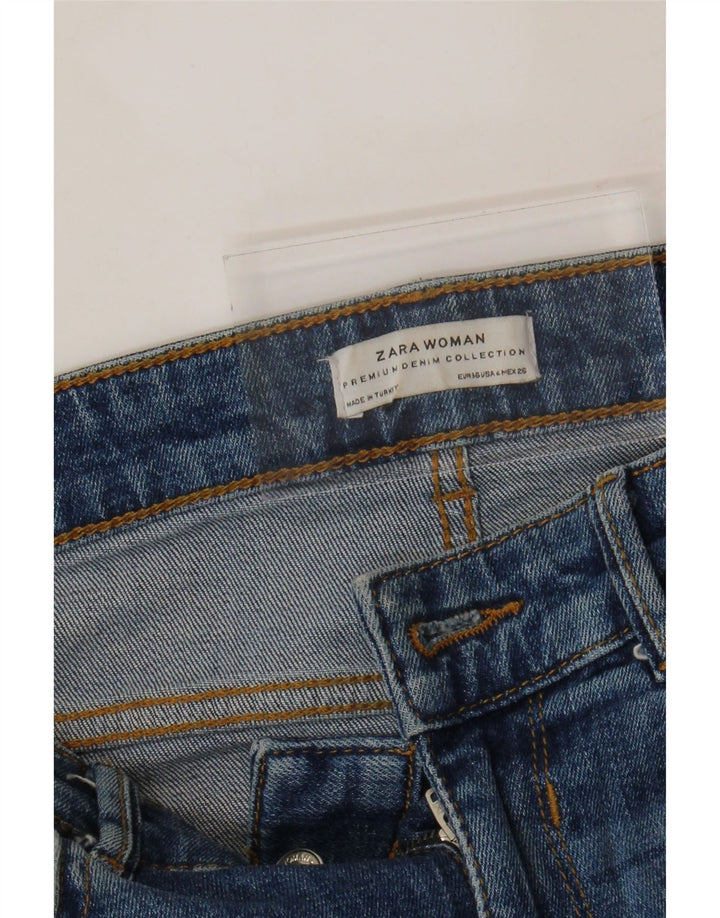 ZARA Womens Bootcut Jeans EU 36 XS W26 L32 Blue Cotton Vintage Zara and Second-Hand Zara from Messina Hembry 