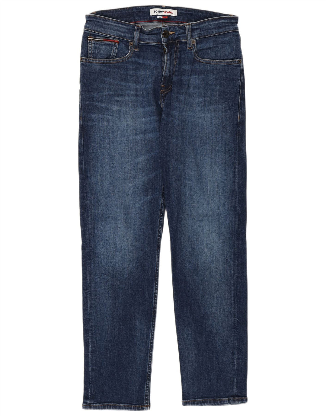 Tommy Hilfiger Womens Slim Jeans W28 L26 Blue Cotton