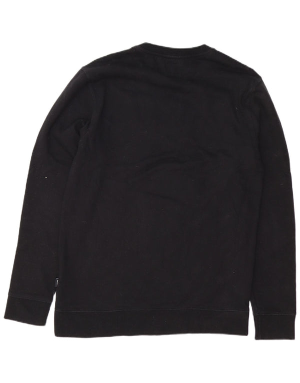 Vans Mens Graphic Sweatshirt Jumper Medium Black Cotton