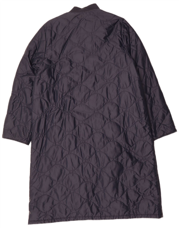 Barbour Womens Oversized Padded Coat UK 12 Medium  Navy Blue