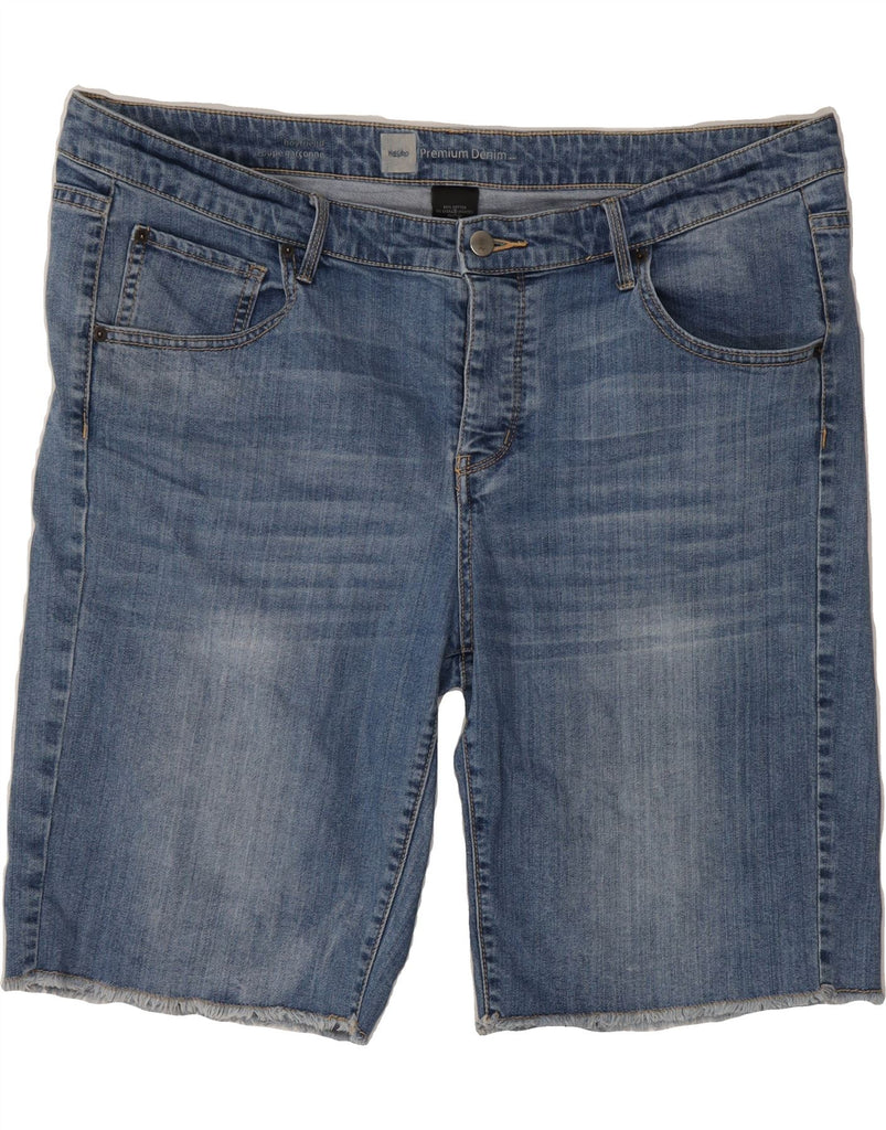 MOSSIMO Womens Boyfriend Denim Shorts US 16 2XL W40  Blue Cotton Vintage Mossimo and Second-Hand Mossimo from Messina Hembry 
