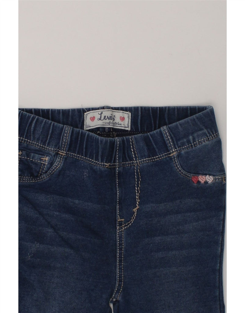 LEVI'S Baby Girls Skinny Jeans 18-24 Months W19 L12  Blue Cotton | Vintage Levi's | Thrift | Second-Hand Levi's | Used Clothing | Messina Hembry 