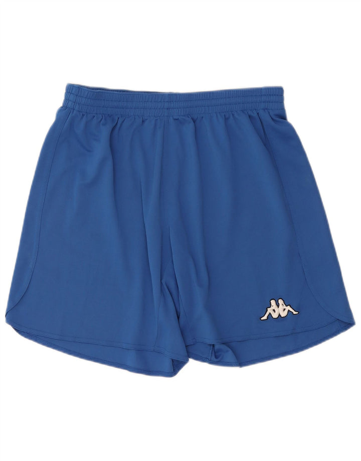 Kappa Mens Sport Shorts Large  Blue Polyester
