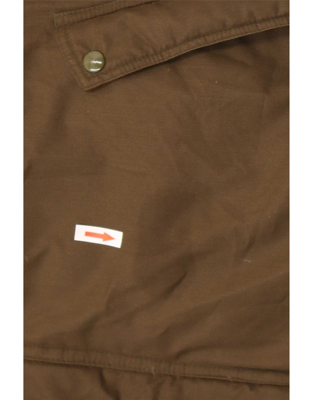 Vintage Mens Padded Jacket UK 42 XL Brown