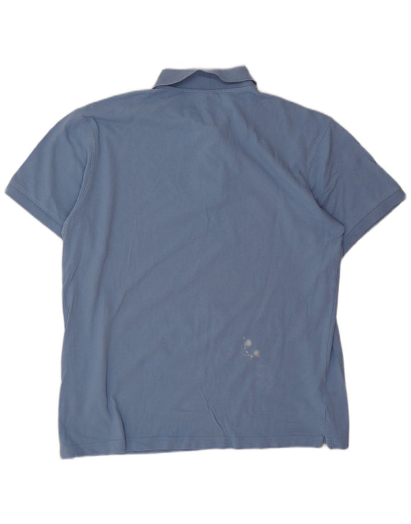 Marlboro Classics Mens Polo Shirt 2XL Blue Cotton