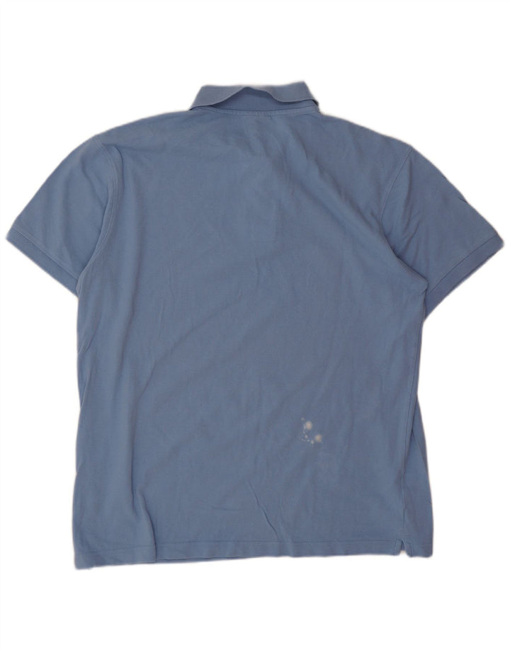 Marlboro Classics Mens Polo Shirt 2XL Blue Cotton