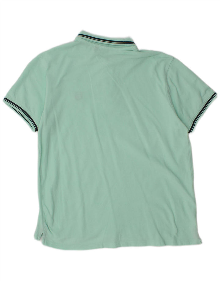 Sergio Tacchini Mens Polo Shirt Medium Green