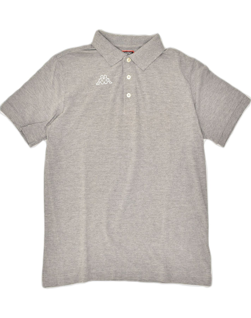 KAPPA Mens Polo Shirt Large Grey Cotton | Vintage Kappa | Thrift | Second-Hand Kappa | Used Clothing | Messina Hembry 