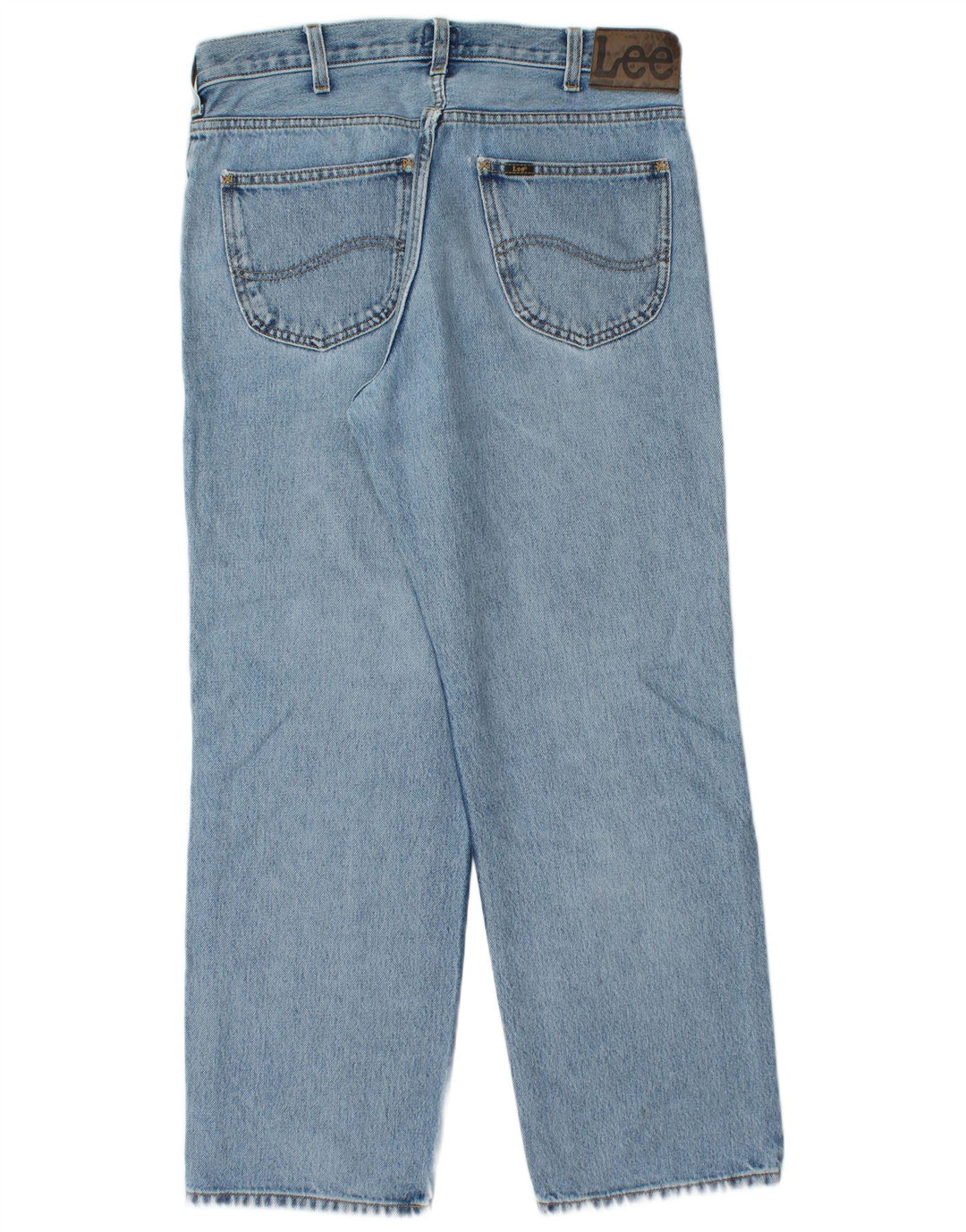 LEE Mens Brooklyn Comfort Straight Jeans W36 L30  Blue Cotton