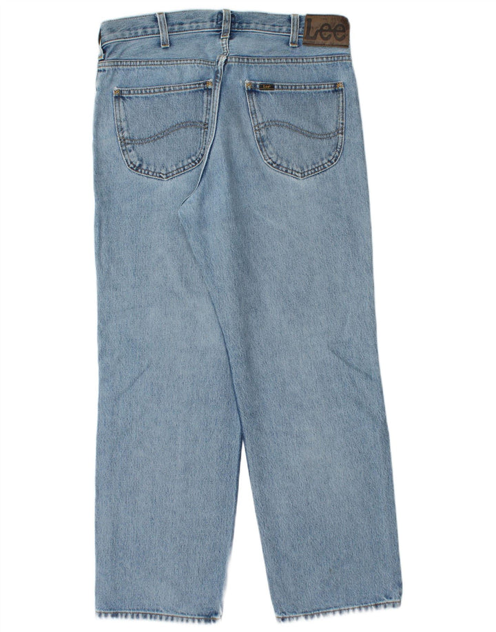 LEE Mens Brooklyn Comfort Straight Jeans W36 L30  Blue Cotton