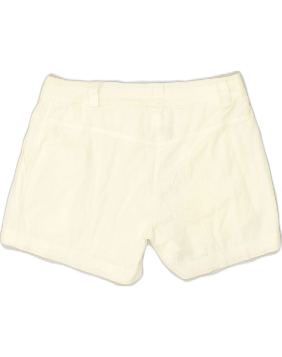 AUSTRALIAN L'ALPINA Womens Casual Shorts IT 42 Medium W28 White Cotton | Vintage AUSTRALIAN L'ALPINA | Thrift | Second-Hand AUSTRALIAN L'ALPINA | Used Clothing | Messina Hembry 