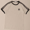 Adidas Mens T-Shirt Top Small White Cotton