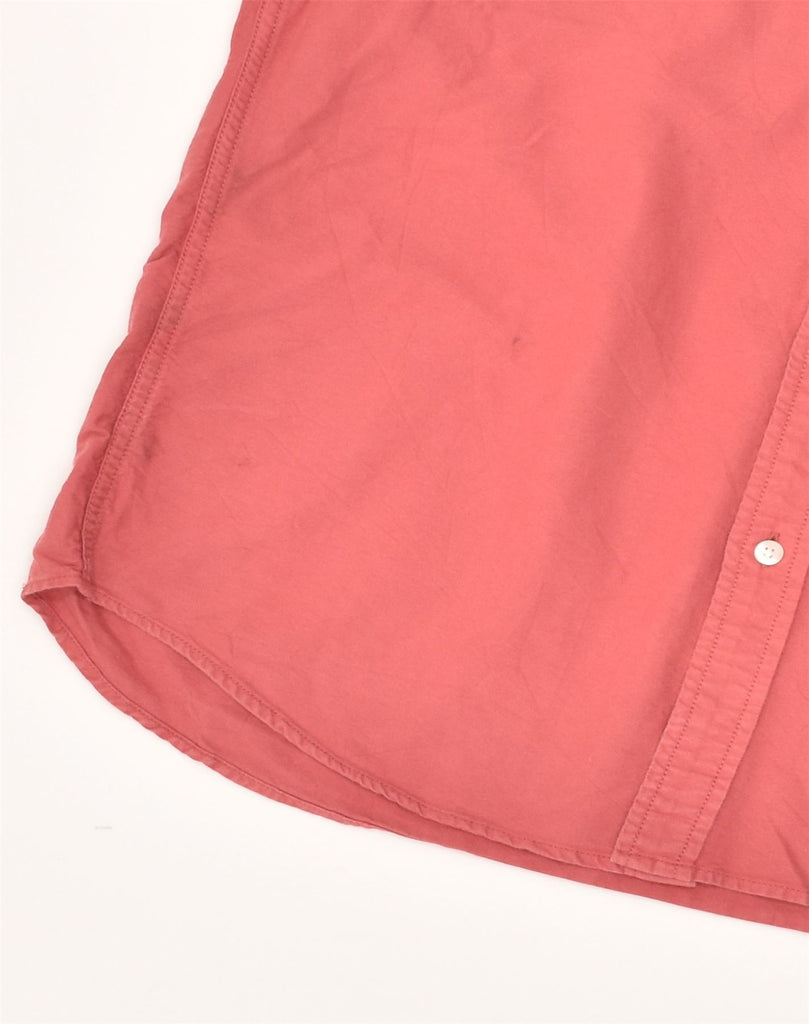 J. CREW Mens Slim Shirt Large Pink Cotton | Vintage J. Crew | Thrift | Second-Hand J. Crew | Used Clothing | Messina Hembry 