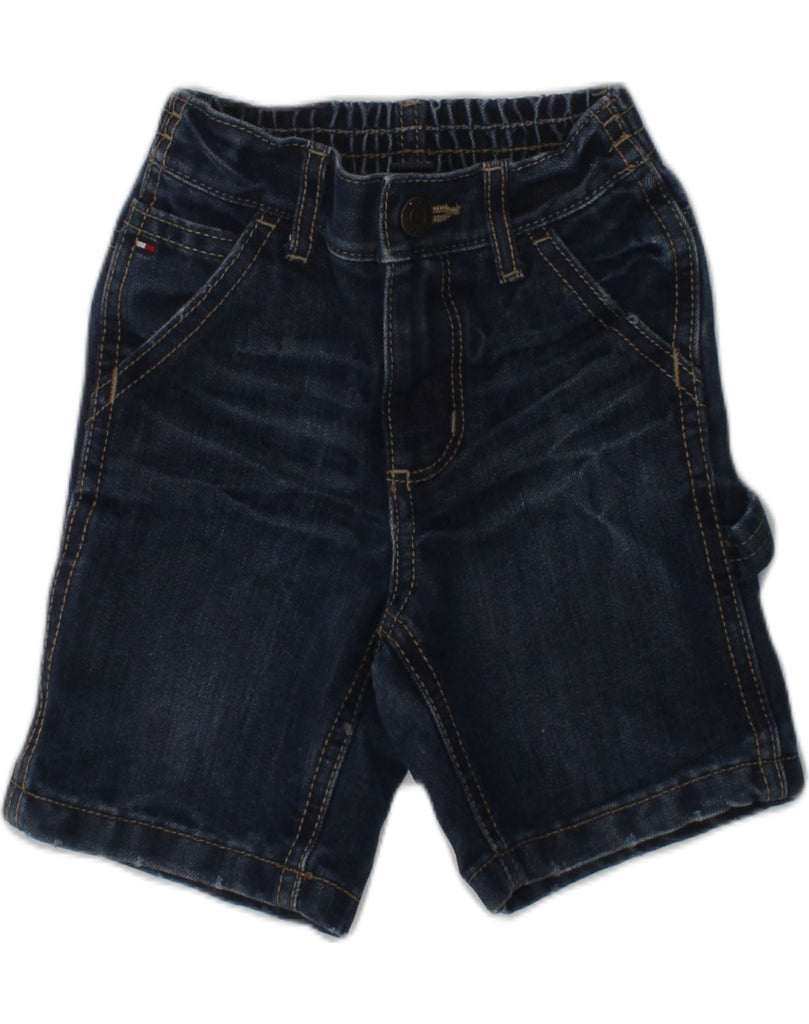 TOMMY HILFIGER Baby Boys Denim Shorts 12-18 Months W20  Navy Blue | Vintage Tommy Hilfiger | Thrift | Second-Hand Tommy Hilfiger | Used Clothing | Messina Hembry 