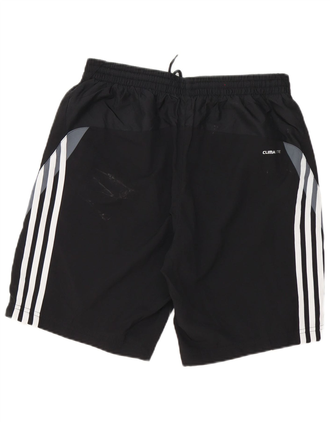Adidas Mens Climalite Sport Shorts Small Black Colourblock Polyester