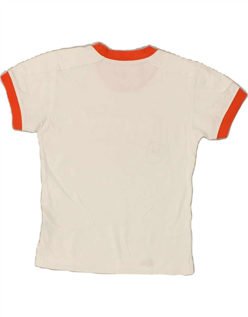 CHAMPION Girls Graphic T-Shirt Top 5-6 Years XS  White Cotton | Vintage Champion | Thrift | Second-Hand Champion | Used Clothing | Messina Hembry 