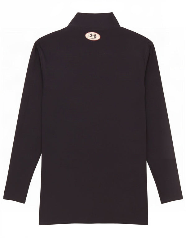 Under Armour Mens Cold Gear Top Long Sleeve Large Black Nylon