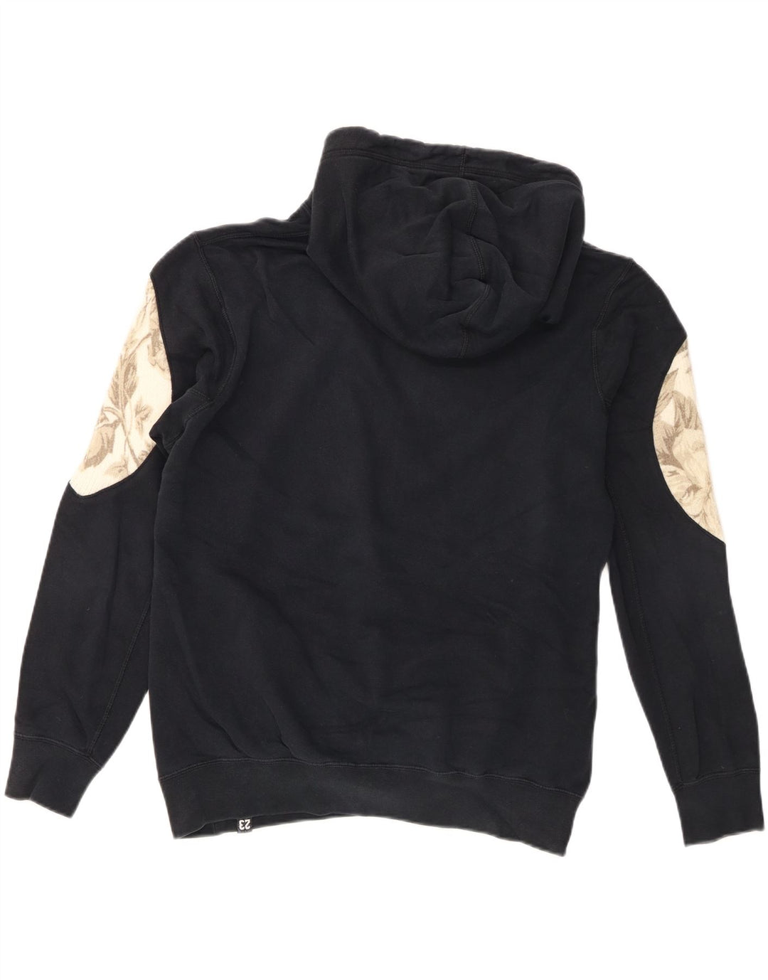 Jordan Mens Graphic Hoodie Jumper Medium Black Colourblock Cotton