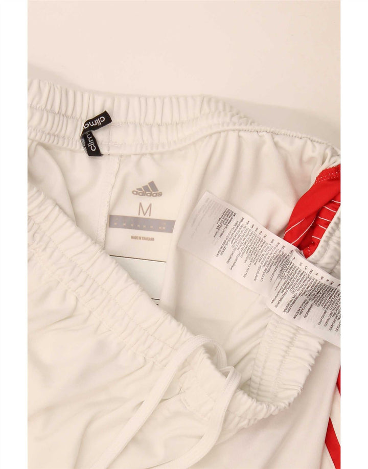 Adidas Mens Sport Shorts Medium White Polyester