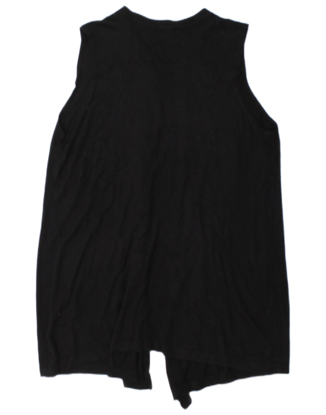 Marks & Spencer Womens Longline Cardigan Sweater UK 14 Medium Black