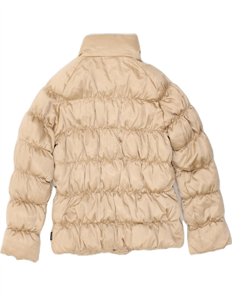 GEOX Girls Padded Jacket 9-10 Years Beige Polyamide | Vintage Geox | Thrift | Second-Hand Geox | Used Clothing | Messina Hembry 