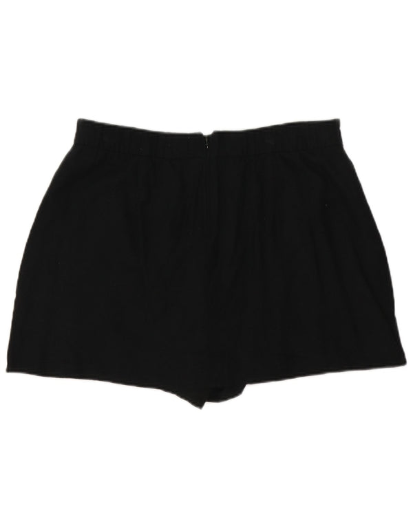Hollister Womens Skort Mini Skirt Large W34 Black Linen