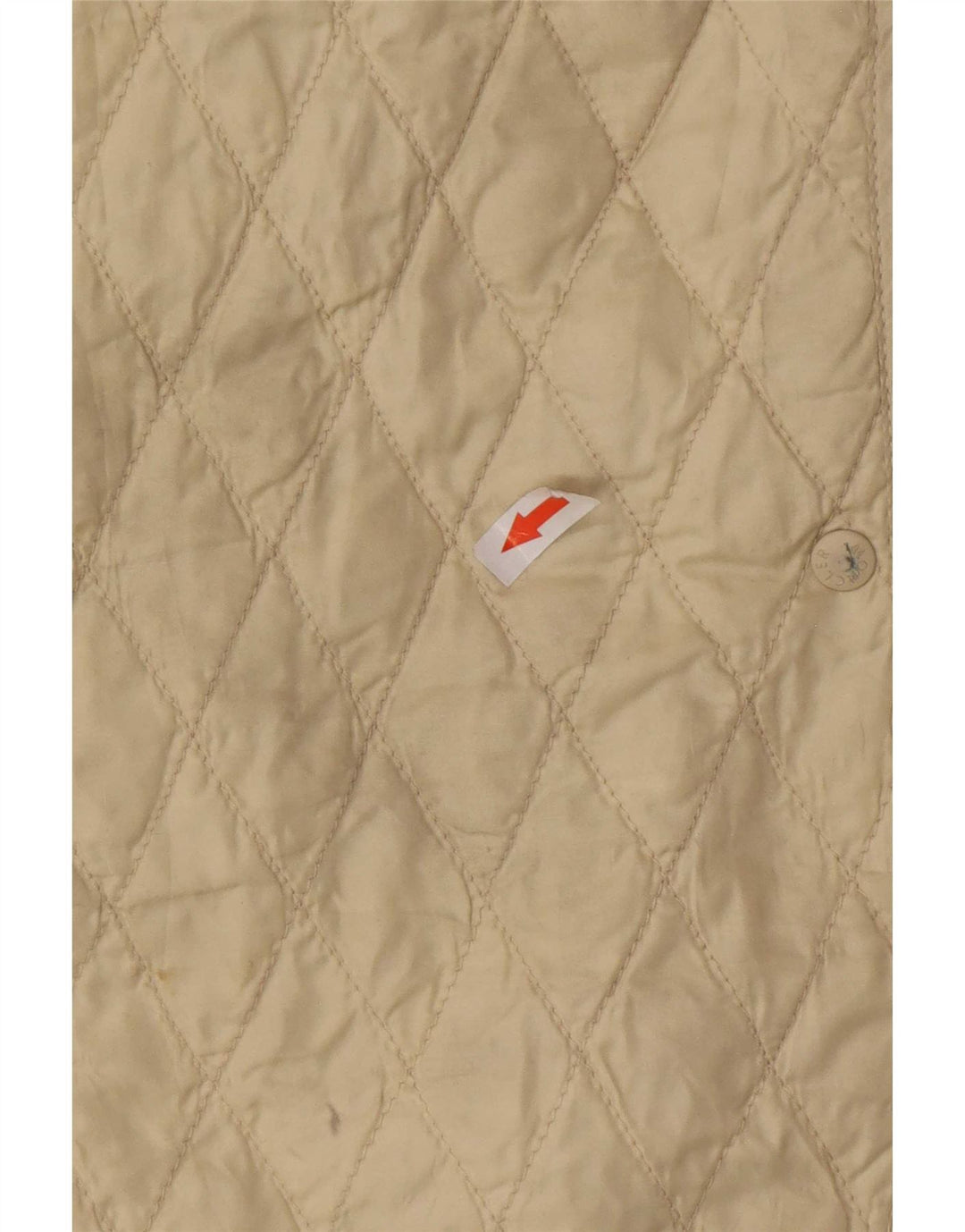 Moncler Womens Quilted Jacket Size 4 XL Beige