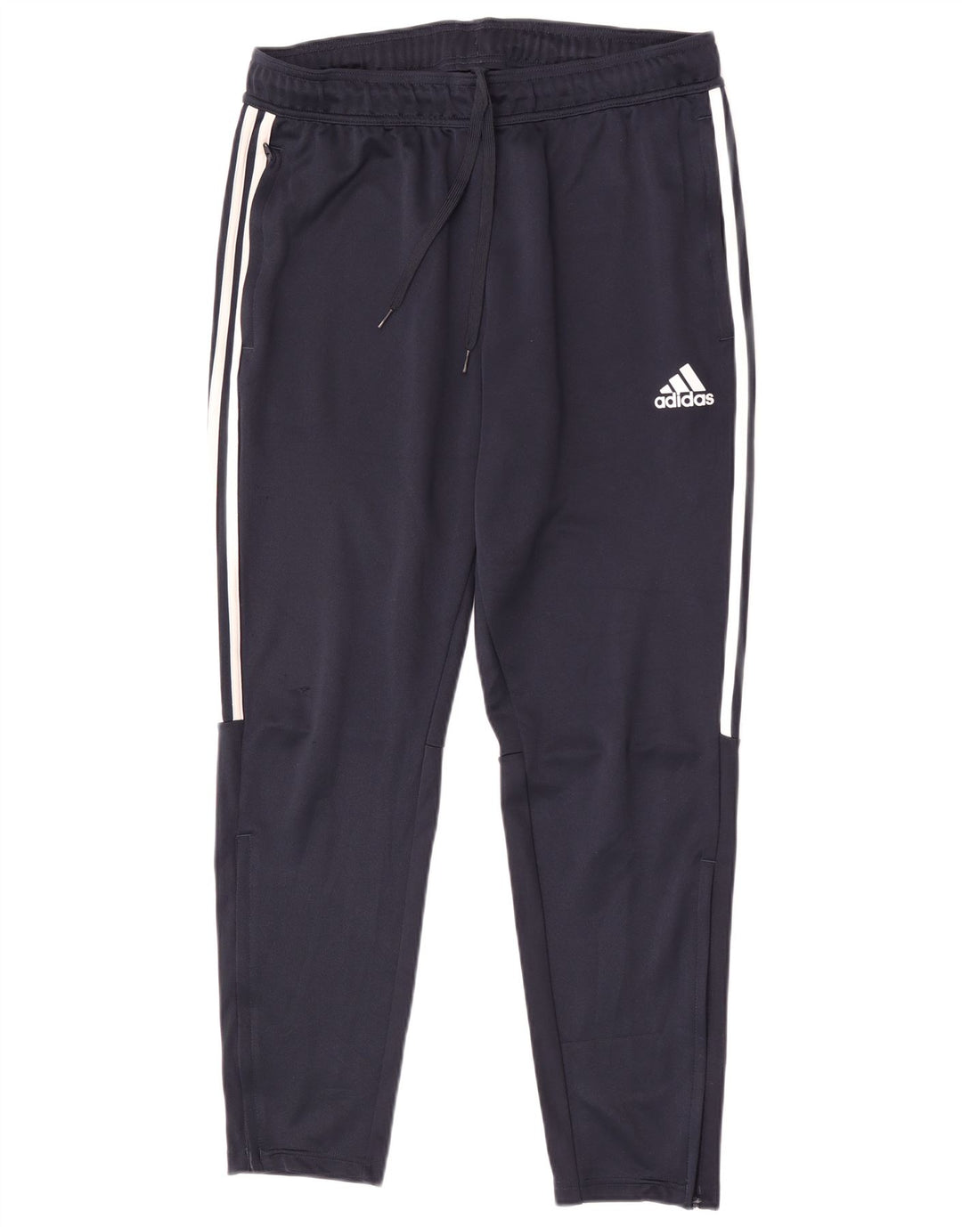 Adidas Mens Tracksuit Trousers Large Navy Blue Polyester