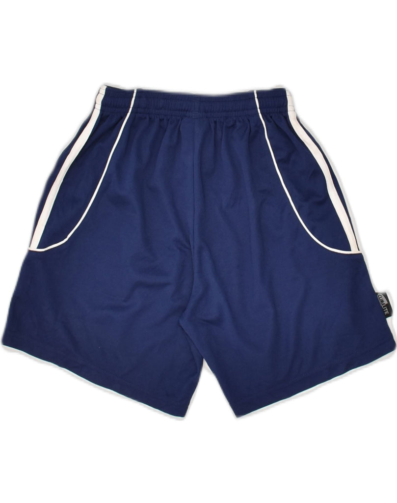 ADIDAS Boys Sport Shorts 11-12 Years Navy Blue Polyester | Vintage Adidas | Thrift | Second-Hand Adidas | Used Clothing | Messina Hembry 